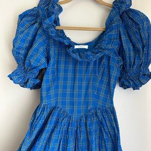 Doen Lupin Dress in Park Lane Plaid in XS Worn once.
